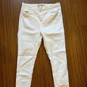 Top Shop JAMIE white jeans size 30